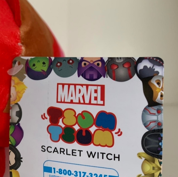Marvel Scarlet Witch Tsum Tsum Plush - Picture 7 of 7